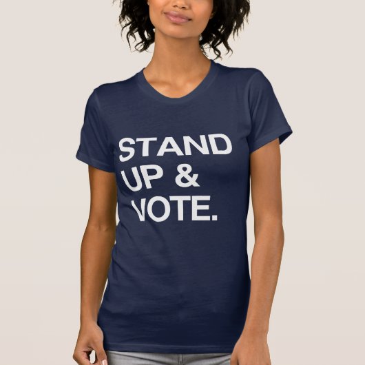 STAND UND STIMME T-Shirt (Vorderseite)