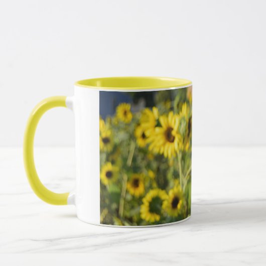 STAND UNS SONNENBLUME! TASSE (Links)