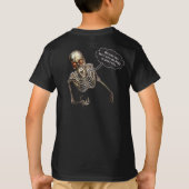 Stand-Up Comedian Funny Skeleton T-Shirt (Rückseite)