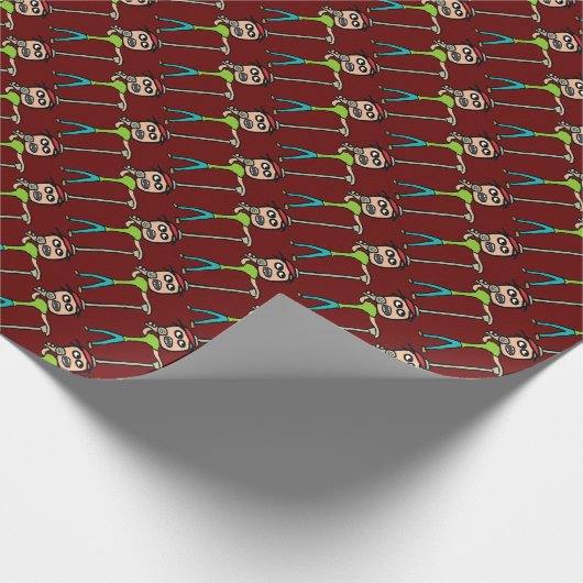 Stand Up Comedy Geschenkpapier (Ecke)