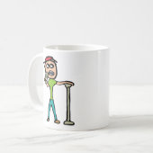 Stand Up Comedy Kaffeetasse (Vorderseite Links)