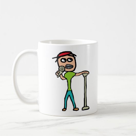 Stand Up Comedy Kaffeetasse (Links)