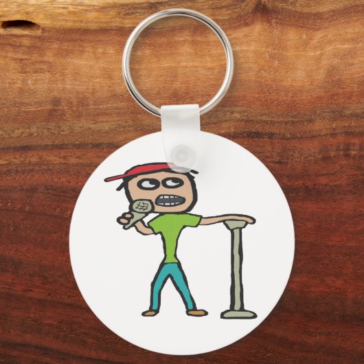 Stand Up Comedy Schlüsselanhänger (Vorderseite)