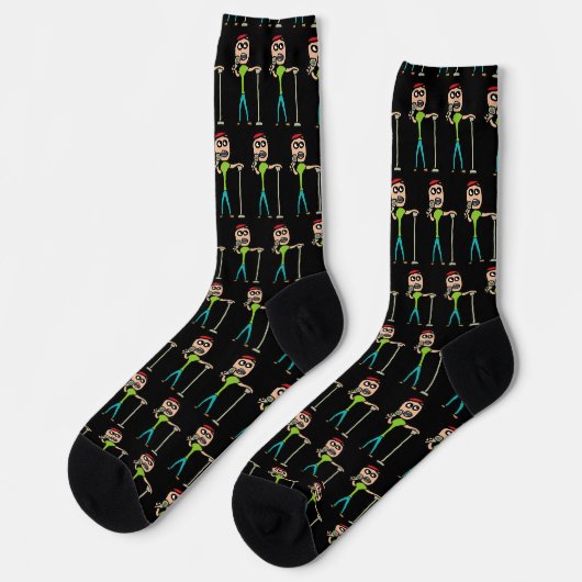 Stand Up Comedy Socken (Linkes Detail)