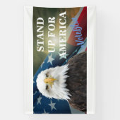 STAND UP FOR AMERICA #VoteBlue Banner (Vertikal)