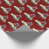 Stand Up Jet Ski SuperJet Geschenkpapier (Ecke)