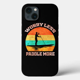 Stand Up Paddle Board Paddling Retro Vintage SUP P Case-Mate iPhone Hülle