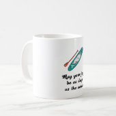 Stand up Paddle - Geschenkidee Kaffeetasse (Vorderseite Links)