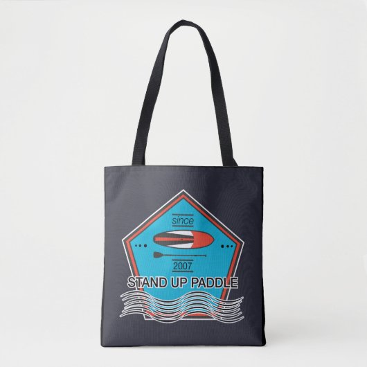 Stand Up Paddle Poster Tasche (Vorderseite)