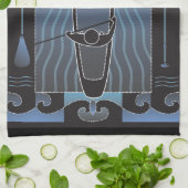 Stand Up Paddleboarder Handtuch (Gefaltet)