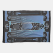 Stand Up Paddleboarder Handtuch (Horizontal)