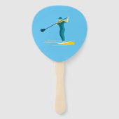 Stand Up Paddleboarding Fächer (Rückseite)
