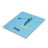 Stand Up Paddleboarding Fliese (Seite)
