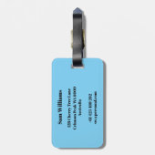 Stand-up Paddleboarding Gepäckanhänger (Rückseite vertikal)