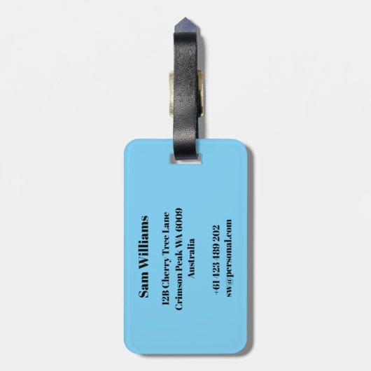 Stand-up Paddleboarding Gepäckanhänger (Rückseite vertikal)