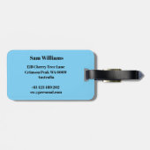 Stand-up Paddleboarding Gepäckanhänger (Rückseite horizontal)