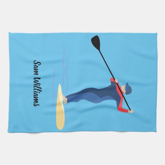 Stand-up Paddleboarding Geschirrtuch (Horizontal)