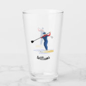 Stand Up Paddleboarding Glas (Rückseite)