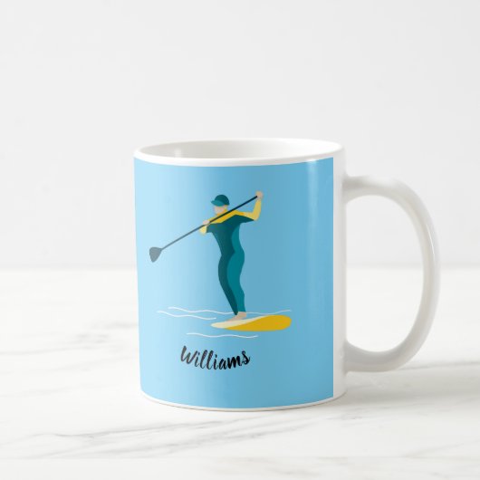 Stand Up Paddleboarding Kaffeetasse (Rechts)