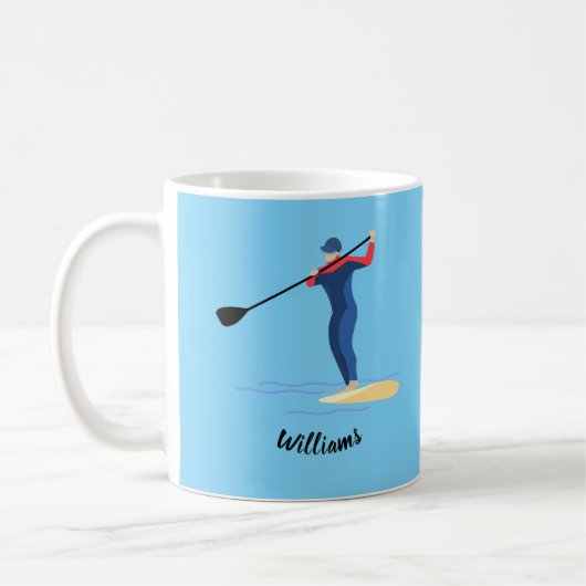Stand Up Paddleboarding Kaffeetasse (Links)
