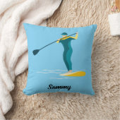 Stand Up Paddleboarding Kissen (Decke)