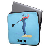 Stand-up Paddleboarding Laptopschutzhülle (Vorderseite Links)