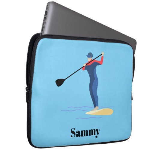 Stand Up Paddleboarding Laptopschutzhülle (Vorne Rechts)