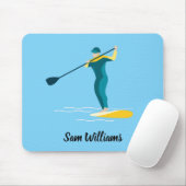 Stand-up Paddleboarding Mousepad (Mit Mouse)