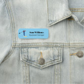 Stand Up Paddleboarding Namensschild (Beispiel)