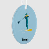 Stand Up Paddleboarding Ornament (Vorderseite)