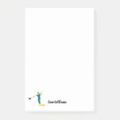 Stand-up Paddleboarding Post-it Klebezettel (Vorderseite)