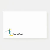 Stand-up Paddleboarding Post-it Klebezettel (Vorderseite)