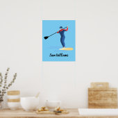 Stand-up Paddleboarding Poster (Küche)