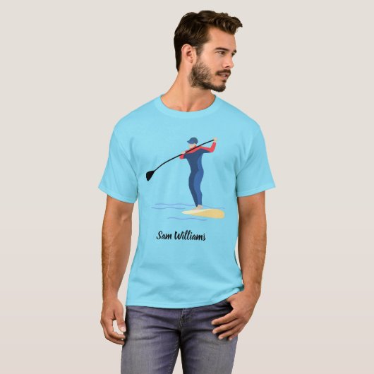 Stand-up Paddleboarding T-Shirt (Vorne ganz)