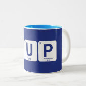 Stand Up Paddleboarding Zweifarbige Tasse (VorderseiteRechts)