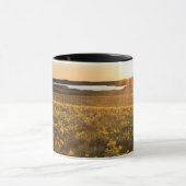 Stand von Arrowleaf Balsamroot Wildblumen Tasse (Zentrum)