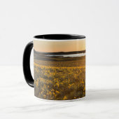 Stand von Arrowleaf Balsamroot Wildblumen Tasse (Vorderseite Links)