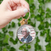 Stand von Bernie Sanders politischer Schlüsselkett Schlüsselanhänger (Hand)