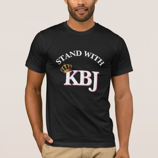 Stand With KBJ Ketanji Brown Jackson T-Shirt (Vorderseite)