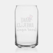 Stand with Trump: Gear Up for 2024! Dosenglas (Rückseite)