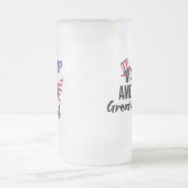 Stand with Trump: Gear Up for 2024! Mattglas Bierglas (Mittel)
