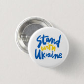Stand With Ukraine Buttons (Vorne & Hinten)