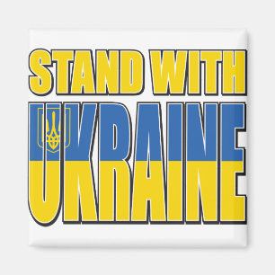 Stand-with-Ukraine Magnet