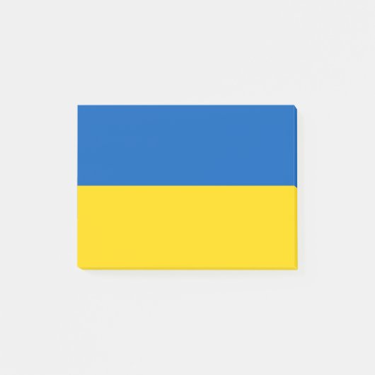 STAND WITH UKRAINE! POST-IT KLEBEZETTEL (Vorderseite)