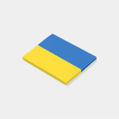 STAND WITH UKRAINE! POST-IT KLEBEZETTEL (angewinkelt)