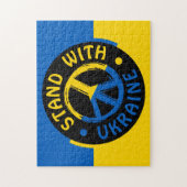 Stand With Ukraine Puzzle (Vertikal)
