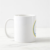 Stand With Ukraine Support Ribbon Kaffeetasse (Links)