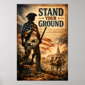 Stand Your Ground  Poster (Vorne)