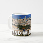 Stand zu Israel jerusalem Kaffeetasse (Vorderseite Links)