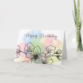 Standard, 12,7 cm x 17,8 cm Faltkarte Karte (Vorderseite)